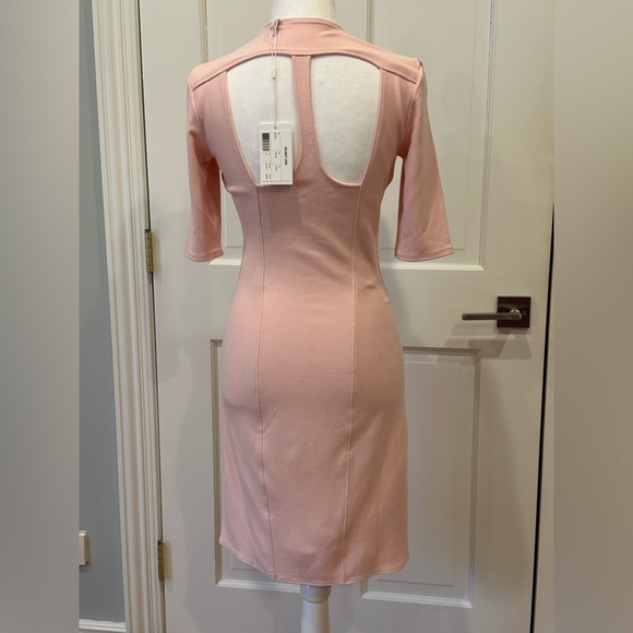 NWT HELMIT LANG V NECK DRESS SZ M - Picture 4 of 7